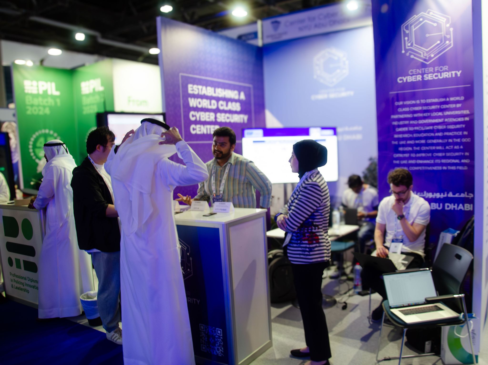 CCS-AD booth display at World Police Summit 2025