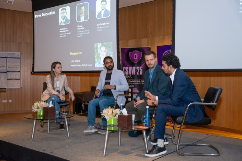 Cyber careers panel at CSAW MENA 2025
