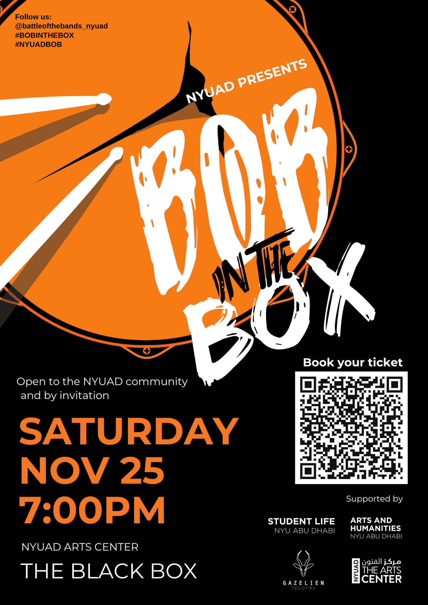 BOB in the Box 2023, battle of the bands 2023