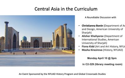 “Central Asia across the Curriculum”: A Roundtable Discussion