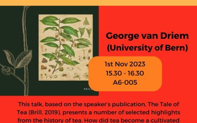 For all the tea in China: Economic and environmental ramifications of tea history with George van Driem